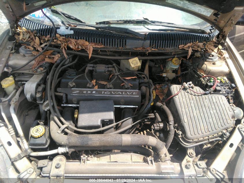 2000 Dodge Neon Highline VIN: 1B3ES46C6YD625811 Lot: 39844043