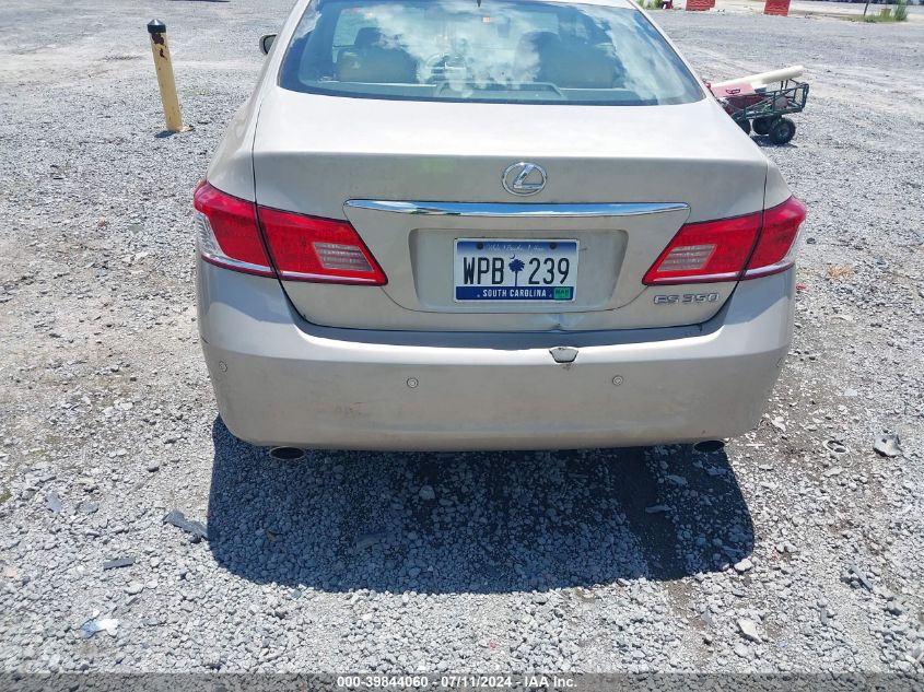 2011 Lexus Es 350 VIN: JTHBK1EG4B2423684 Lot: 39844060