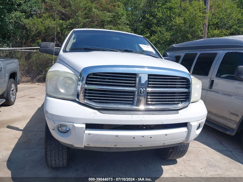 2008 Dodge Ram 2500 St/Sxt VIN: 3D7KS28D78G188387 Lot: 39844073