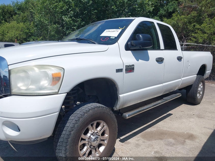 2008 Dodge Ram 2500 St/Sxt VIN: 3D7KS28D78G188387 Lot: 39844073