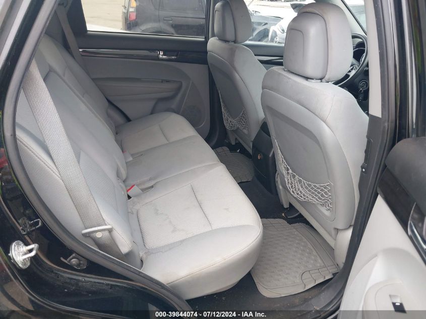 2012 Kia Sorento Lx V6 VIN: 5XYKT4A25CG296543 Lot: 39844074