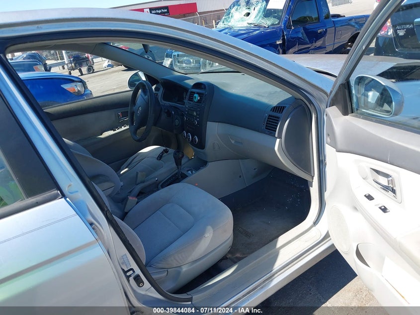 2007 Kia Spectra Ex VIN: KNAFE121775434112 Lot: 39844084