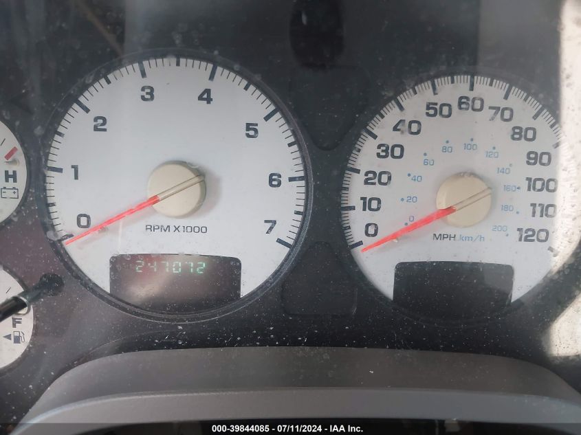 2003 Dodge Ram 1500 Slt/Laramie/St VIN: 1D7HA18D33S360049 Lot: 39844085