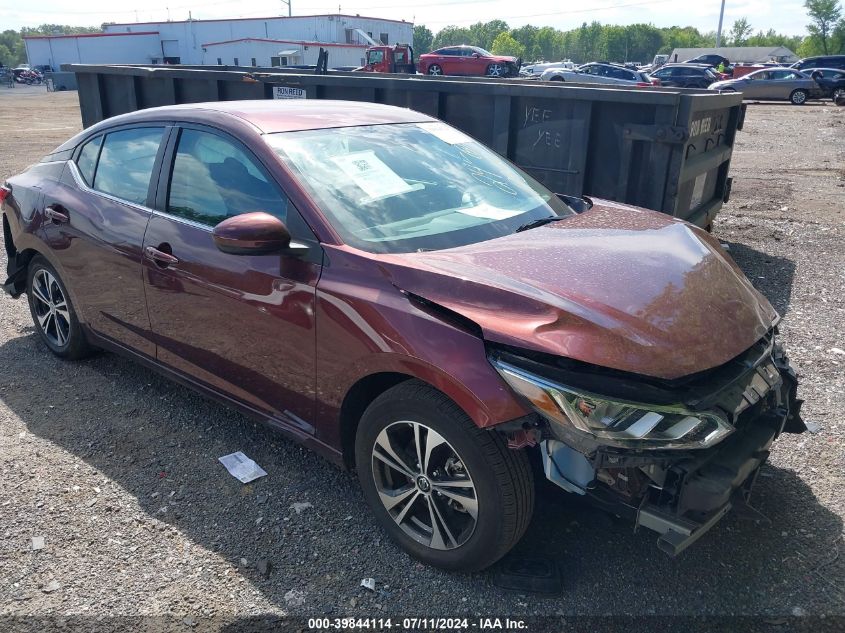 2021 Nissan Sentra Sv Xtronic Cvt VIN: 3N1AB8CV3MY319217 Lot: 39844114