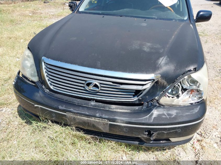 2004 Lexus Ls 430 VIN: JTHBN36F640124754 Lot: 39844126