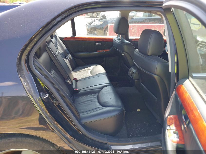 2004 Lexus Ls 430 VIN: JTHBN36F640124754 Lot: 39844126