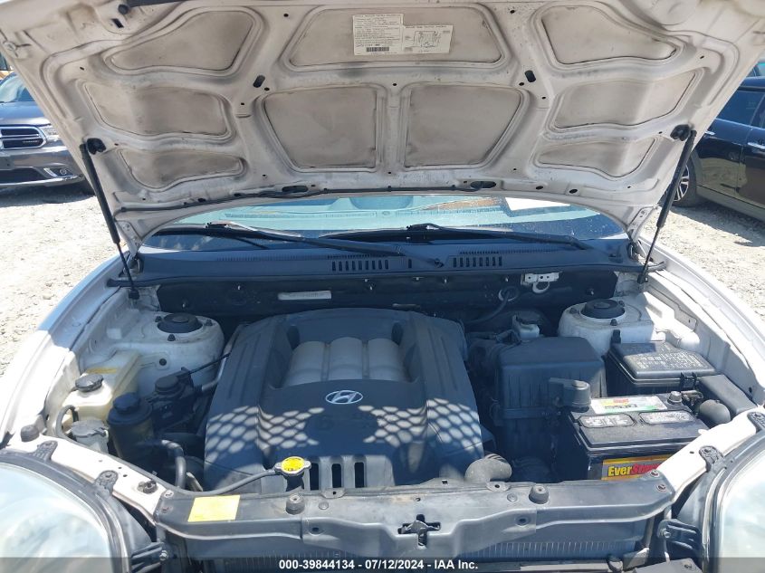 2003 Hyundai Santa Fe Gls/Lx VIN: KM8SC13DX3U531977 Lot: 39844134