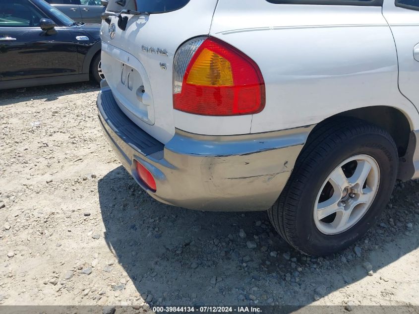 2003 Hyundai Santa Fe Gls/Lx VIN: KM8SC13DX3U531977 Lot: 39844134