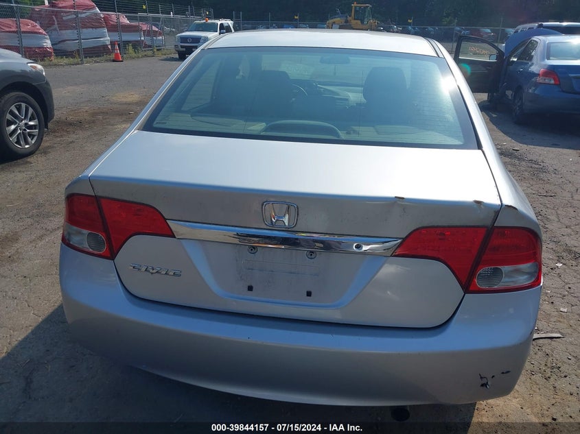 2009 Honda Civic Lx VIN: 2HGFA16569H547915 Lot: 39844157