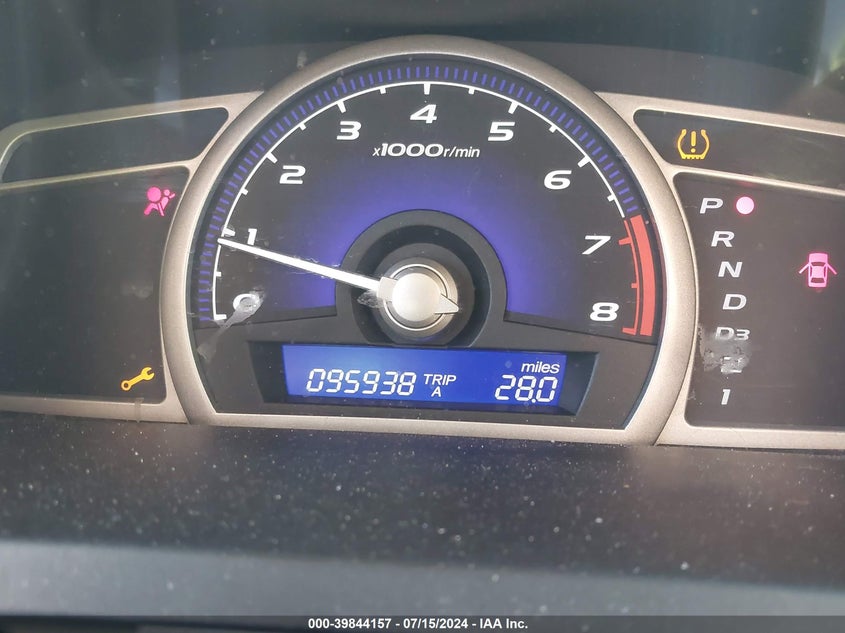 2009 Honda Civic Lx VIN: 2HGFA16569H547915 Lot: 39844157