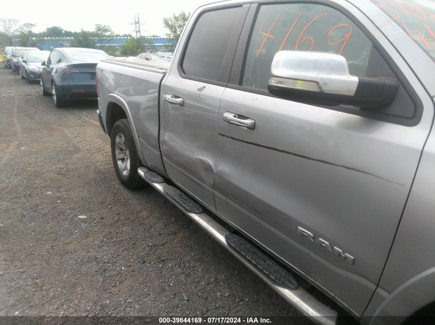 2021 Ram 1500 Laramie Quad Cab 4X4 6'4 Box VIN: 1C6SRFDT0MN715012 Lot: 39844169