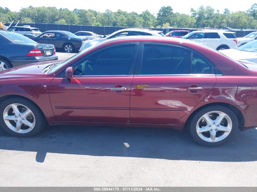 2007 Hyundai Sonata Limited/Se V6 VIN: 5NPEU46F67H204179 Lot: 39844175