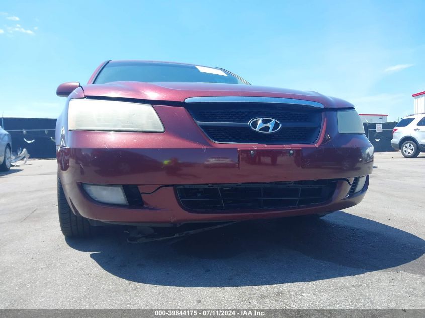 2007 Hyundai Sonata Limited/Se V6 VIN: 5NPEU46F67H204179 Lot: 39844175