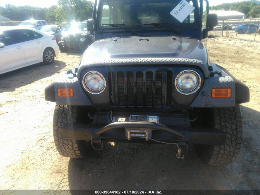 2003 Jeep Wrangler X VIN: 1J4FA39S93P349208 Lot: 39844182