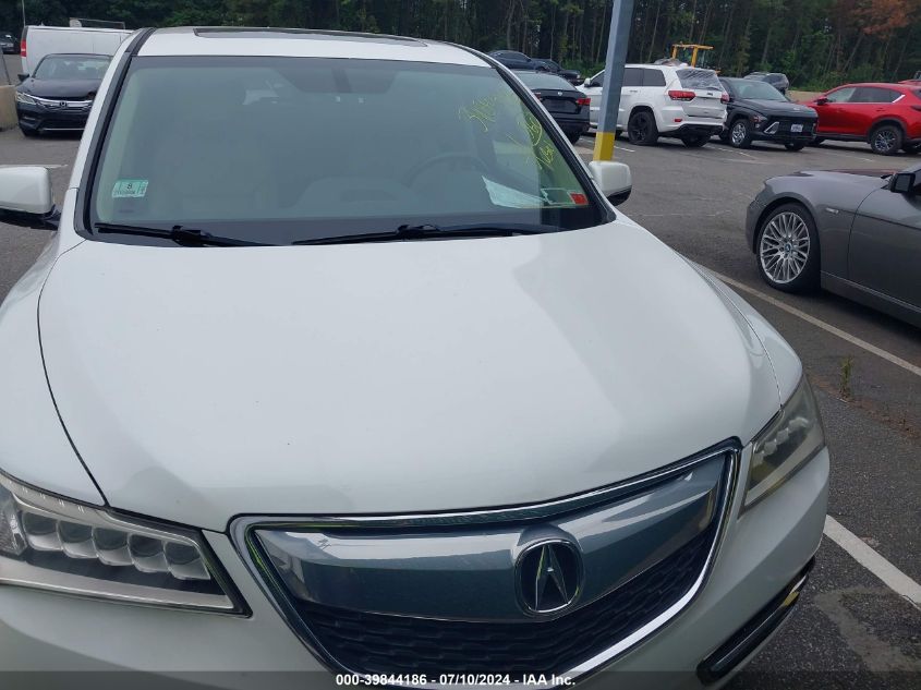 2016 Acura Mdx Acurawatch Plus Package VIN: 5FRYD4H29GB007303 Lot: 39844186