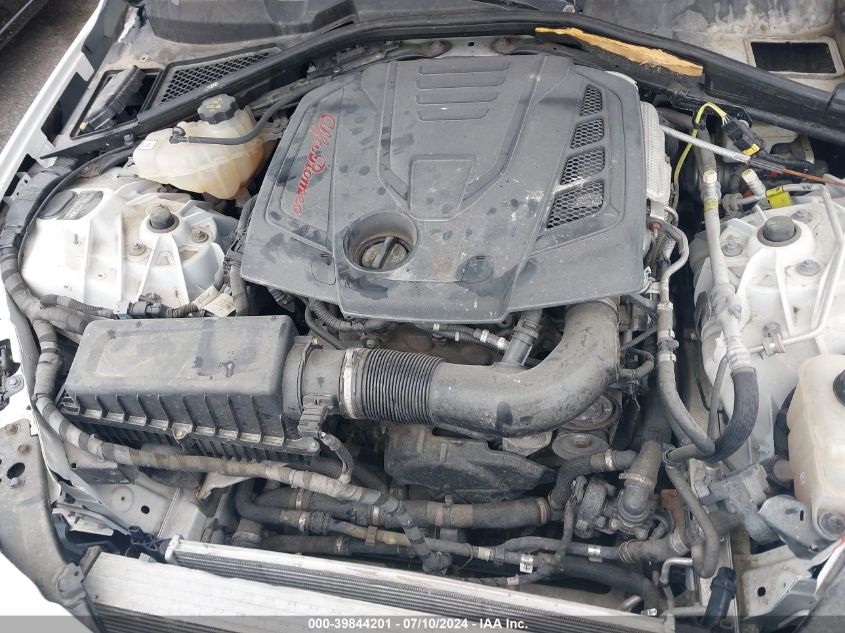 2018 Alfa Romeo Giulia Ti Sport Awd VIN: ZARFAEEN0J7597805 Lot: 39844201