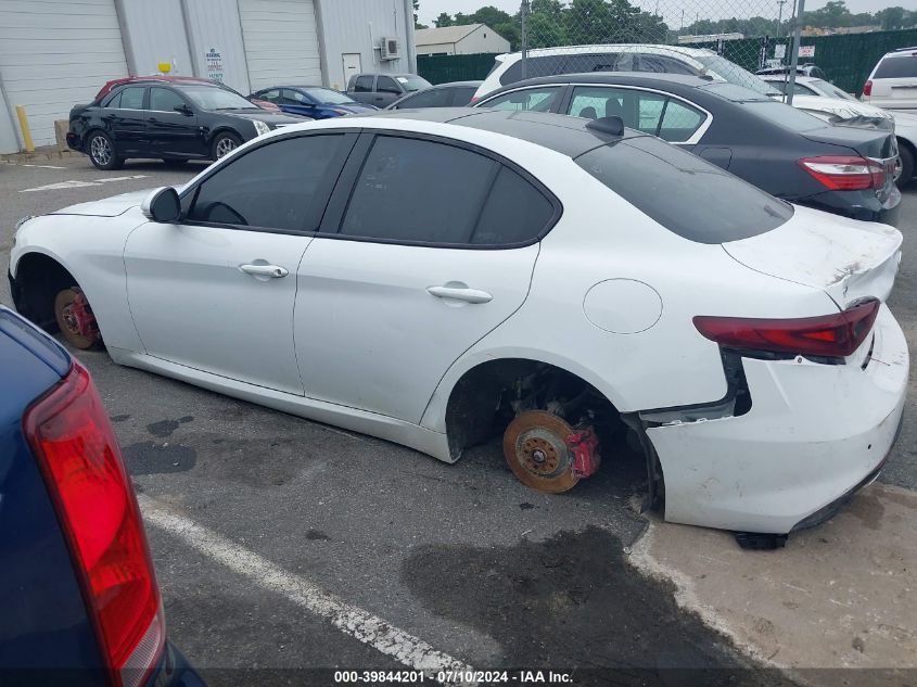 2018 Alfa Romeo Giulia Ti Sport Awd VIN: ZARFAEEN0J7597805 Lot: 39844201