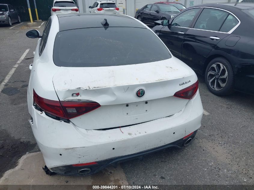 2018 Alfa Romeo Giulia Ti Sport Awd VIN: ZARFAEEN0J7597805 Lot: 39844201