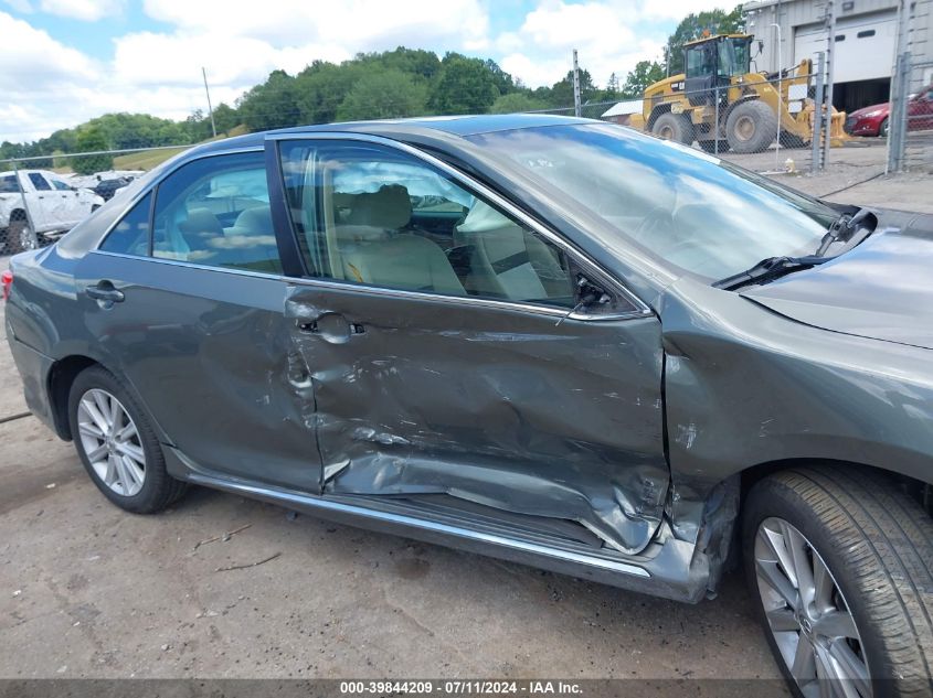 2012 Toyota Camry Xle VIN: 4T1BF1FKXCU608574 Lot: 39844209