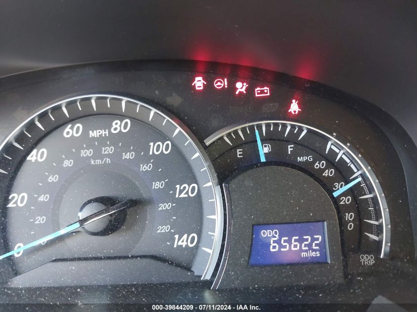 2012 Toyota Camry Xle VIN: 4T1BF1FKXCU608574 Lot: 39844209