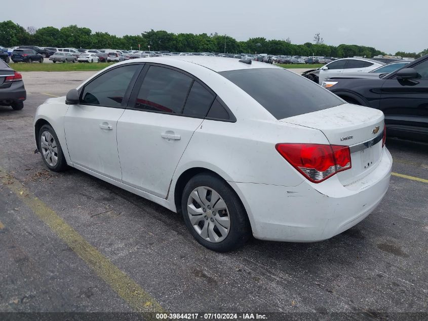 1G1PA5SH6D7146372 | 2013 CHEVROLET CRUZE