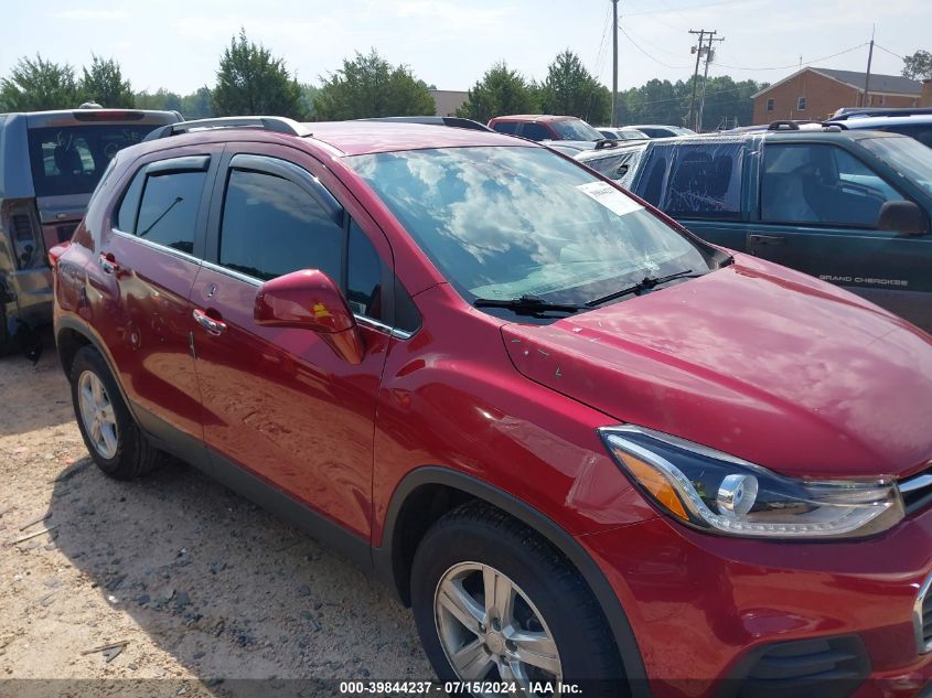 2020 Chevrolet Trax Fwd Lt VIN: 3GNCJLSB7LL230370 Lot: 39844237