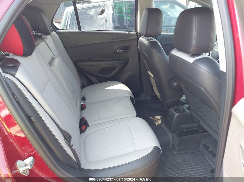 2020 Chevrolet Trax Fwd Lt VIN: 3GNCJLSB7LL230370 Lot: 39844237