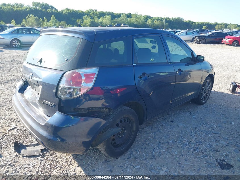 2008 Toyota Matrix VIN: 2T1KR32E98C716924 Lot: 39844284