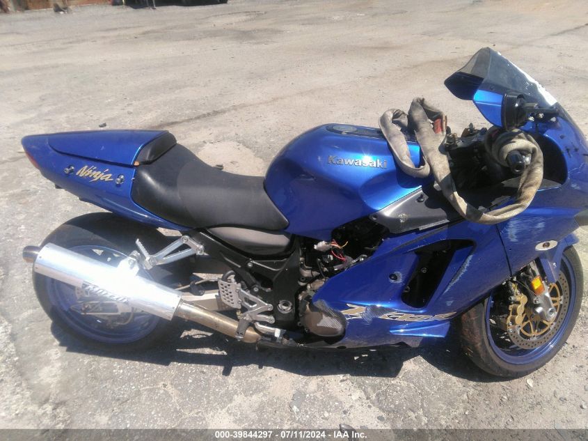 2002 Kawasaki Zx1200 B VIN: JKAZX9B192A001457 Lot: 39844297