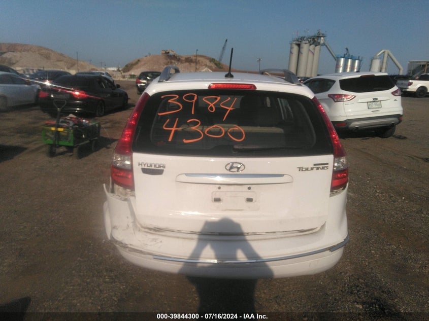 2012 Hyundai Elantra Touring Gls/Se VIN: KMHDC8AE9CU158461 Lot: 39844300