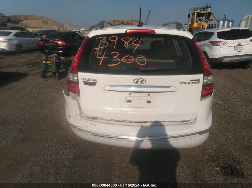 2012 Hyundai Elantra Touring Gls/Se VIN: KMHDC8AE9CU158461 Lot: 39844300