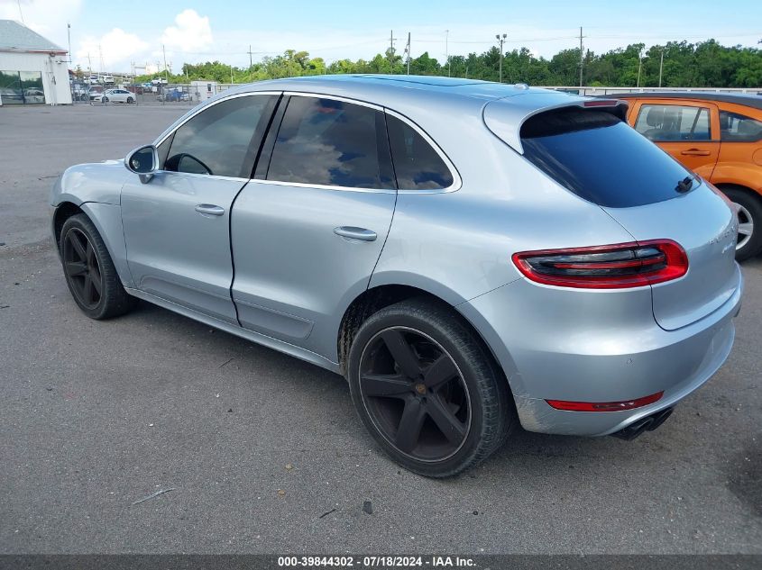 2015 Porsche Macan S VIN: WP1AB2A50FLB71633 Lot: 39844302