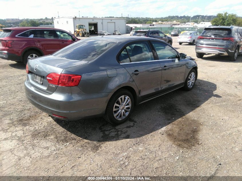 2013 Volkswagen Jetta 2.5L Se VIN: 3VWDX7AJ2DM443490 Lot: 39844306