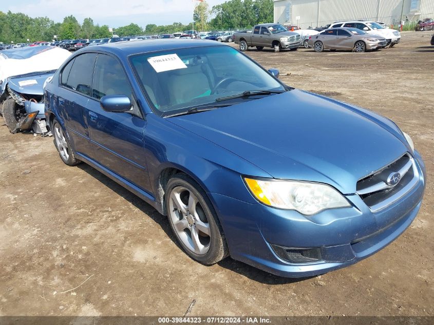 2009 Subaru Legacy 2.5I VIN: 4S3BL616097225612 Lot: 39844323