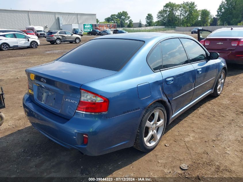 2009 Subaru Legacy 2.5I VIN: 4S3BL616097225612 Lot: 39844323