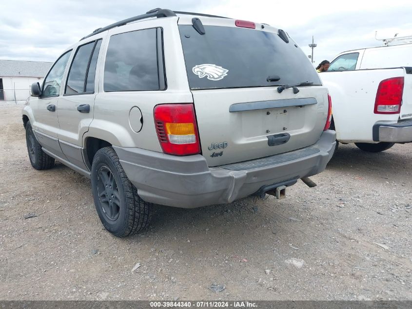 2003 Jeep Grand Cherokee Laredo VIN: 1J4GW48S93C601964 Lot: 39844340