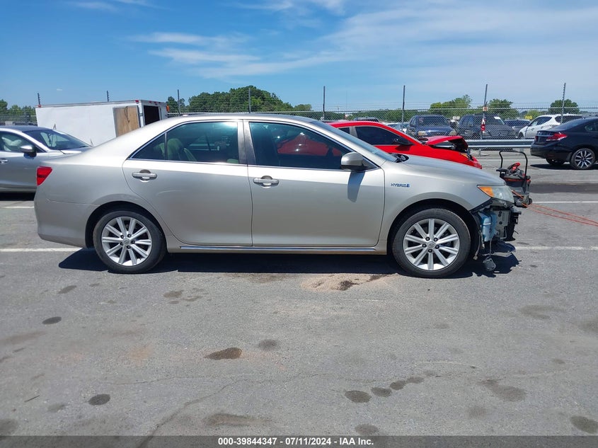 2014 TOYOTA CAMRY HYBRID XLE - 4T1BD1FK5EU110999