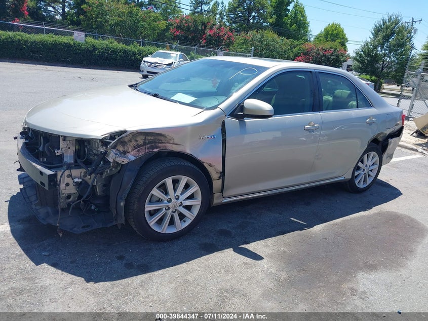 2014 TOYOTA CAMRY HYBRID XLE - 4T1BD1FK5EU110999