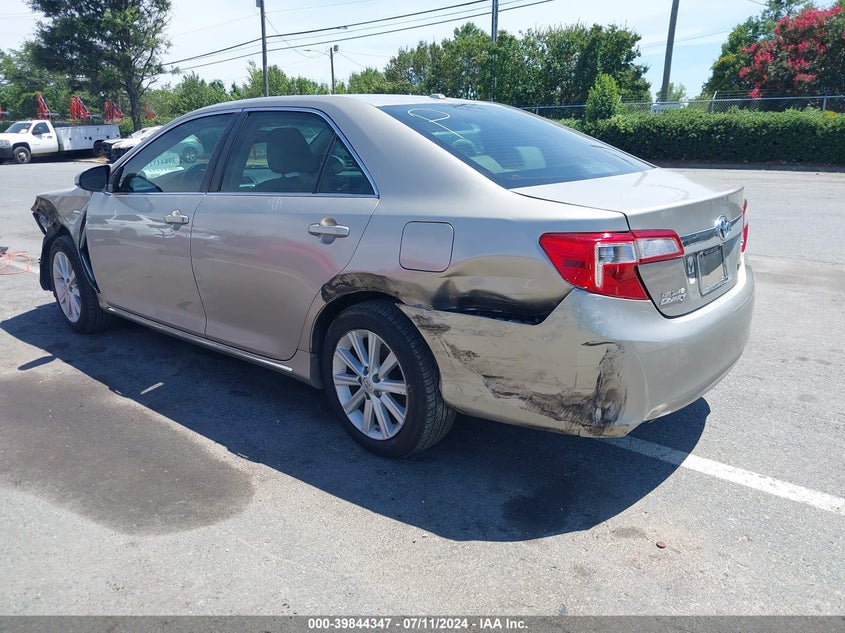 2014 TOYOTA CAMRY HYBRID XLE - 4T1BD1FK5EU110999