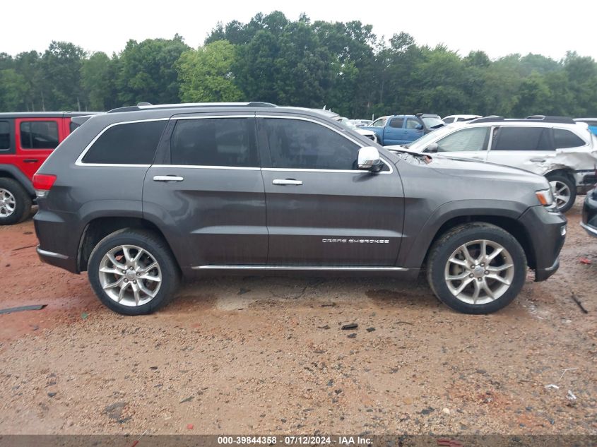2014 Jeep Grand Cherokee Summit VIN: 1C4RJEJGXEC270663 Lot: 39844358