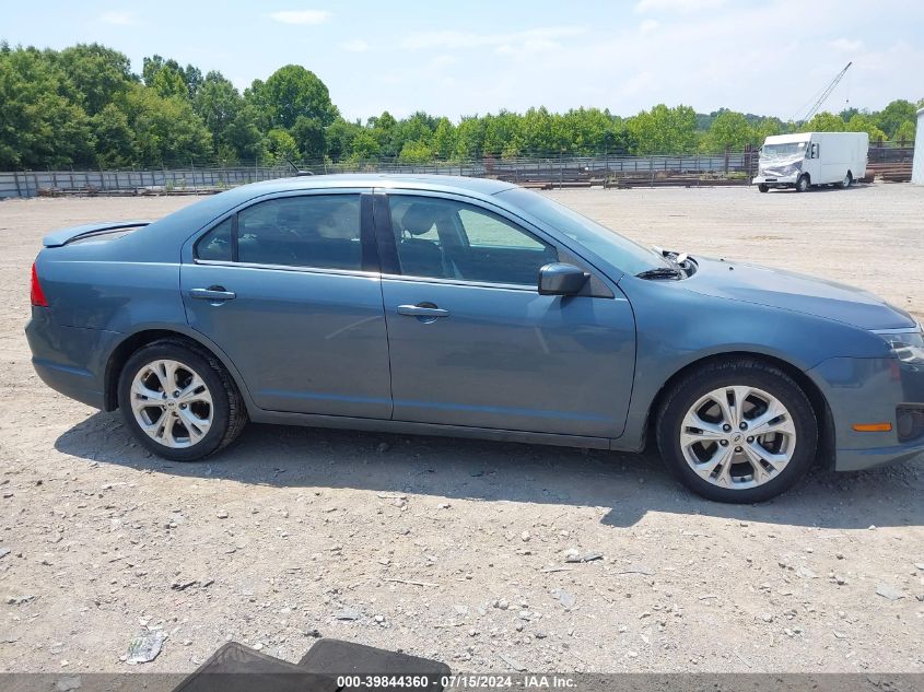 2012 Ford Fusion Se VIN: 3FAHP0HA4CR359552 Lot: 39844360