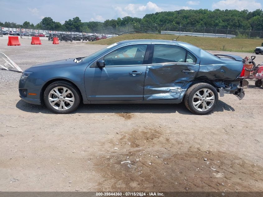 2012 Ford Fusion Se VIN: 3FAHP0HA4CR359552 Lot: 39844360