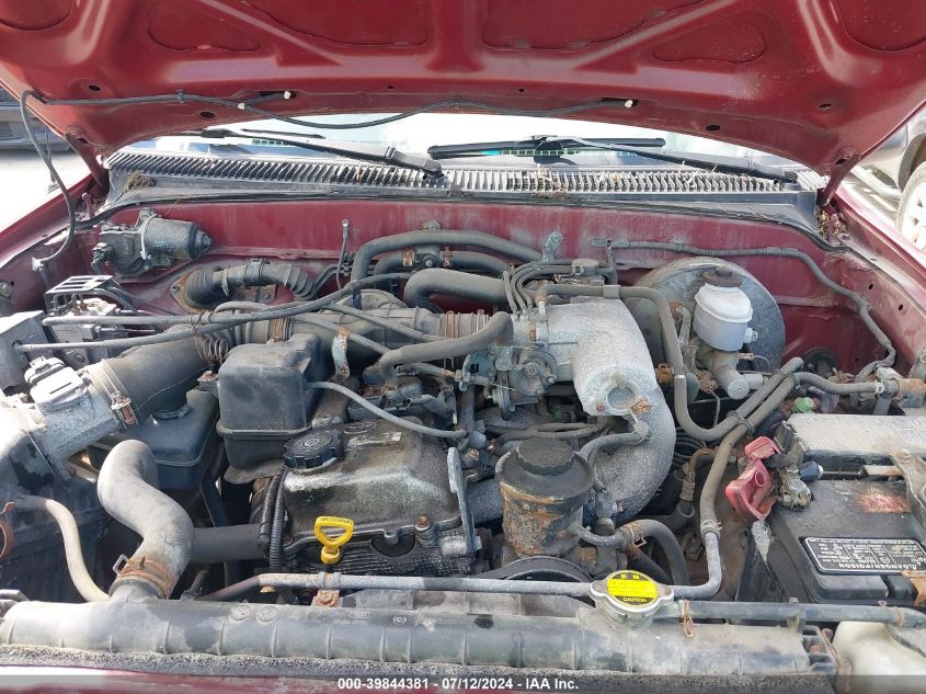 2004 Toyota Tacoma VIN: 5TEWM72N34Z358019 Lot: 39844381