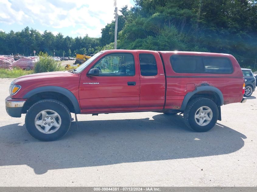 2004 Toyota Tacoma VIN: 5TEWM72N34Z358019 Lot: 39844381