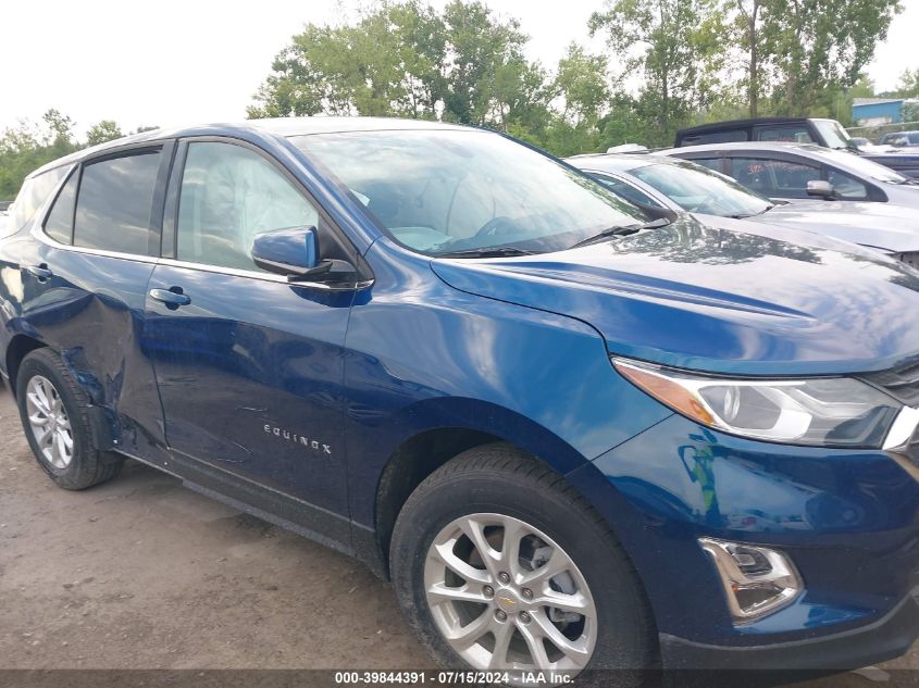 2020 Chevrolet Equinox Fwd Lt 1.5L Turbo VIN: 2GNAXKEV1L6140982 Lot: 39844391