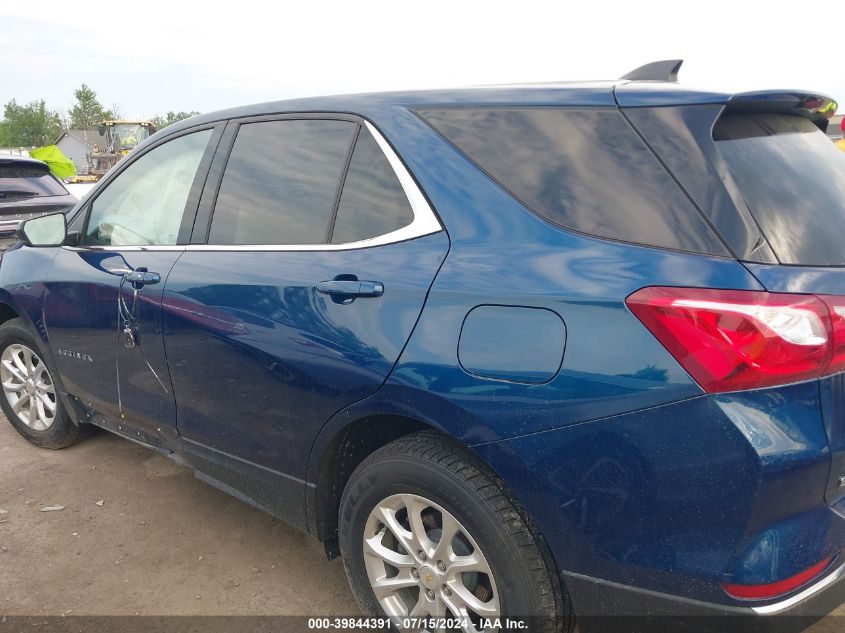 2020 Chevrolet Equinox Fwd Lt 1.5L Turbo VIN: 2GNAXKEV1L6140982 Lot: 39844391