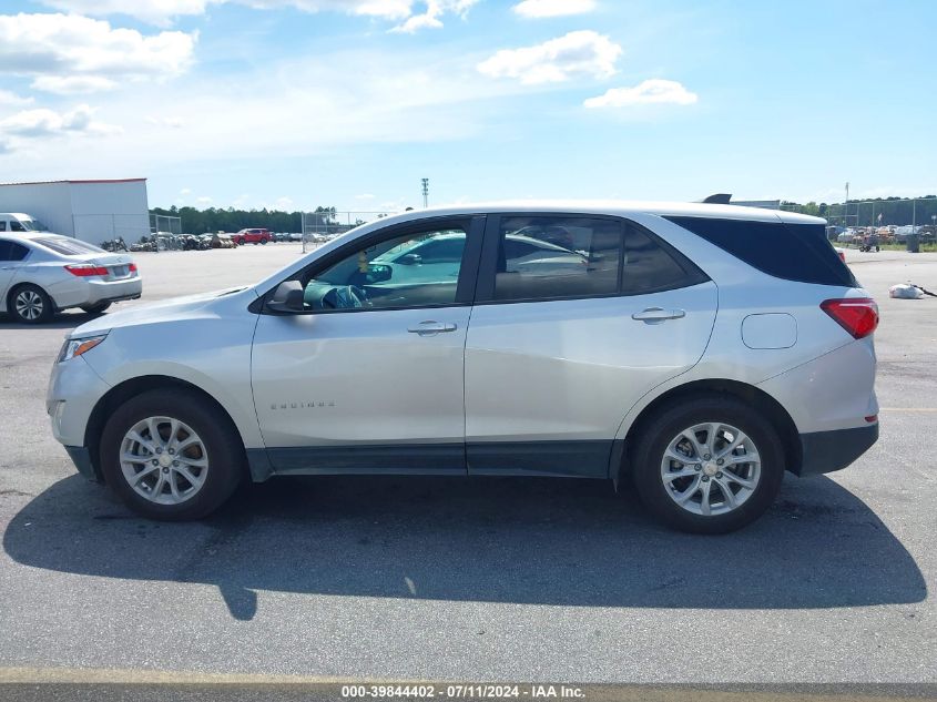 2021 Chevrolet Equinox Fwd Ls VIN: 3GNAXHEV7MS112187 Lot: 39844402