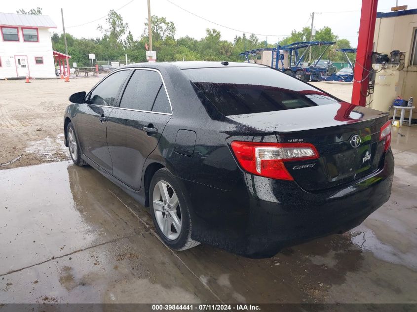 4T1BF1FK9CU089257 | 2012 TOYOTA CAMRY