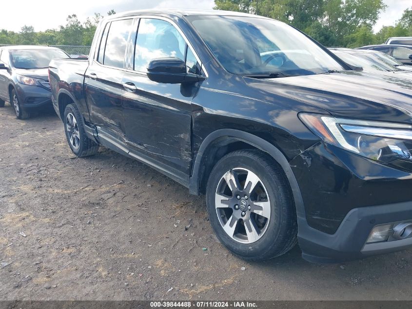 2019 Honda Ridgeline Rtl-E VIN: 5FPYK3F70KB017637 Lot: 39844488