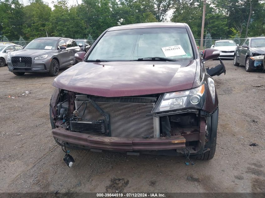 2010 Acura Mdx VIN: 2HNYD2H23AH529121 Lot: 39844519